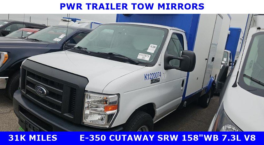 Used 2023 Ford E-350 and Econoline 350 Super Duty w/ Power Windows & Locks Group RWD image 1