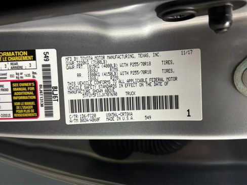 Used 2018 Toyota Tundra SR5 AWD/4WD image 20