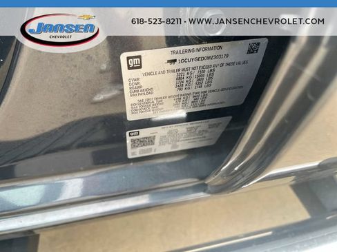 Used 2021 Chevrolet Silverado 1500 LTZ w/ LTZ Premium Package AWD/4WD image 34