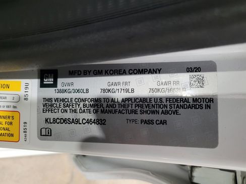 Used 2020 Chevrolet Spark LT image 33