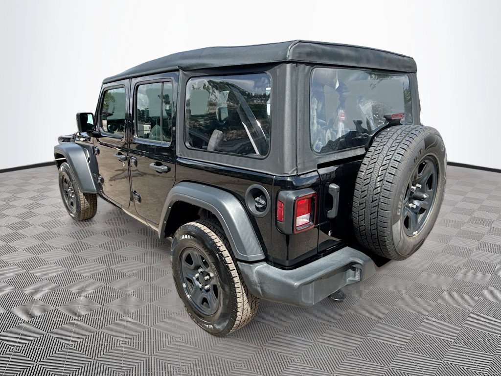 Certified 2022 Jeep Wrangler Unlimited Sport AWD/4WD image 8