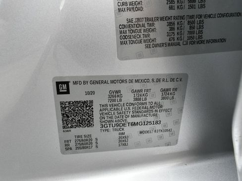 Used 2021 GMC Sierra 1500 SLT image 46