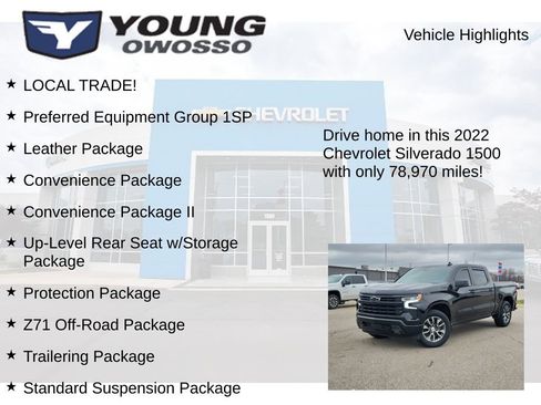 Used 2022 Chevrolet Silverado 1500 RST w/ Convenience Package II image 8