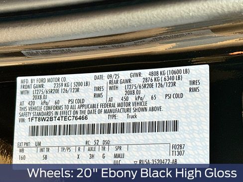 New 2026 Ford F250 Lariat w/ Black Appearance Package image 39