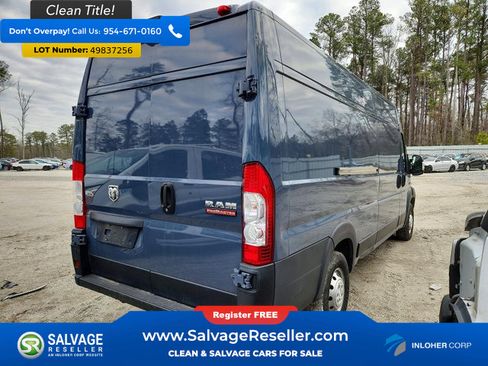 Used 2022 RAM ProMaster 3500 w/ Fleet Safety Group (AWQ) FWD image 4