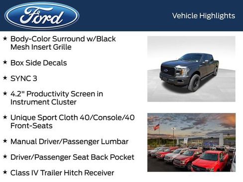 Used 2018 Ford F150 XL w/ Equipment Group 101A Mid AWD/4WD image 12