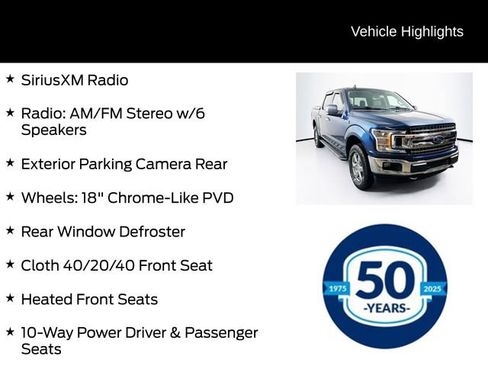 Certified 2019 Ford F150 XLT w/ Equipment Group 302A Luxury image 11