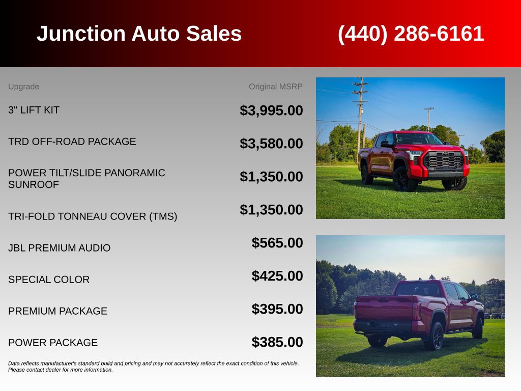 Used 2024 Toyota Tundra Limited w/ TRD Off-Road Package AWD/4WD image 5