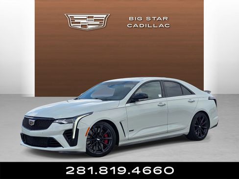 Certified 2022 Cadillac CT4 V Blackwing w/ Driver Assist Package RWD image 1