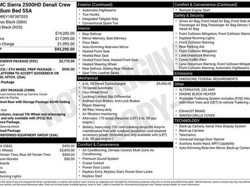 Used 2024 GMC Sierra 2500 Denali w/ Denali Reserve Package image 7