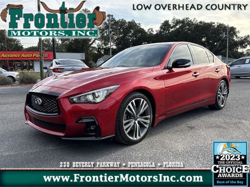 Used 2023 INFINITI Q50 Sensory image 1