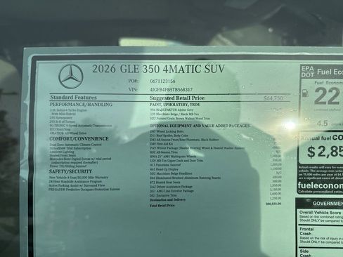 New 2026 Mercedes-Benz GLE 350 4MATIC image 12