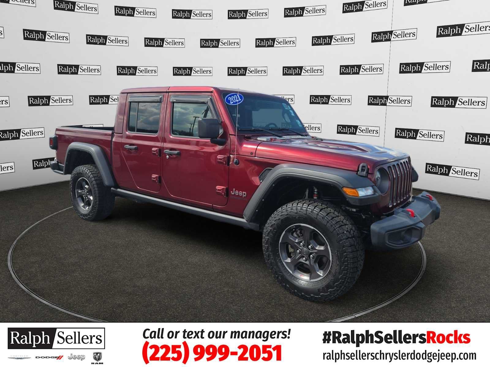 Used 2021 Jeep Gladiator Rubicon AWD/4WD image 1