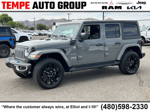 Certified 2023 Jeep Wrangler Sahara image 1