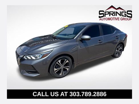 Used 2021 Nissan Sentra SV w/ Electronics Package FWD image 1