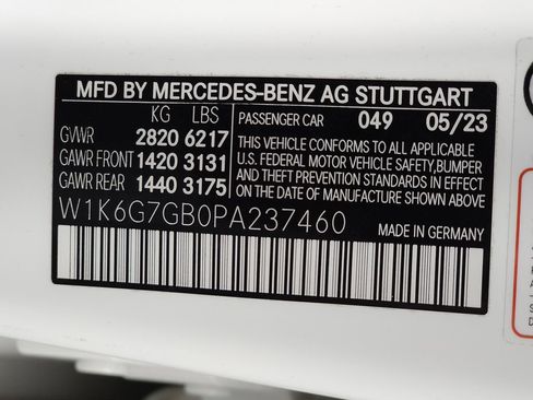 Certified 2023 Mercedes-Benz S 580 4MATIC Sedan image 40