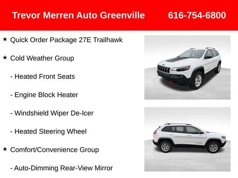 Used 2019 Jeep Cherokee Trailhawk w/ Comfort & Convenience Group AWD/4WD image 19
