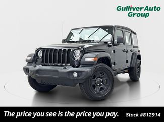 Used 2021 Jeep Wrangler Unlimited Sport AWD/4WD video 1