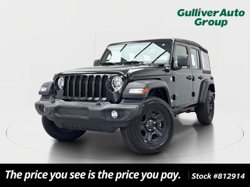 Used 2021 Jeep Wrangler Unlimited Sport AWD/4WD image 1