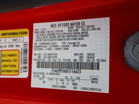 Used 2024 Ford Mustang Premium image 47