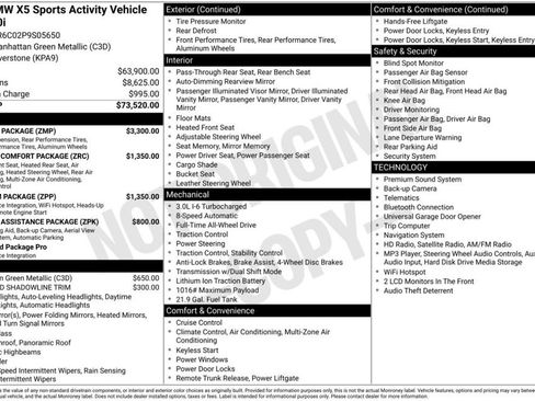 Used 2023 BMW X5 xDrive40i w/ M Sport Package AWD/4WD image 6