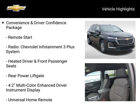 Certified 2023 Chevrolet Traverse LT FWD image 21