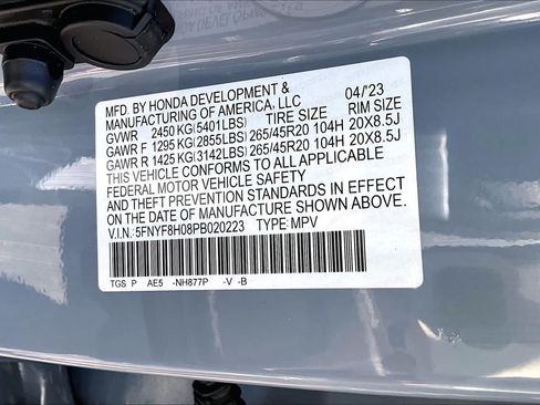 Used 2023 Honda Passport Elite image 36
