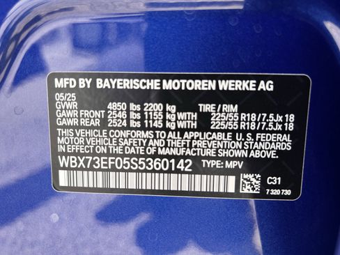 Used 2025 BMW X1 xDrive28i w/ Technology Package image 34