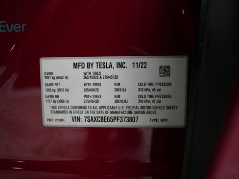 Used 2023 Tesla Model X Plaid AWD/4WD image 27