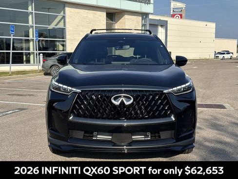 New 2026 INFINITI QX60 Sport w/ Dark Cargo Package AWD/4WD image 2