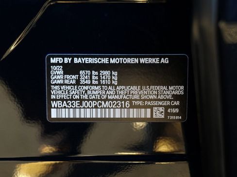 Used 2023 BMW 760i xDrive 760i xDrive w/ Executive Package image 58