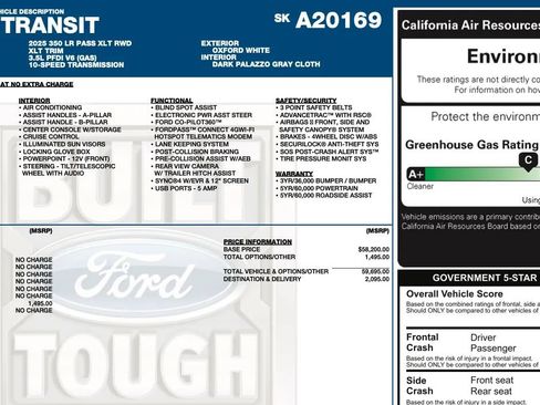 Used 2025 Ford Transit 350 XLT image 2