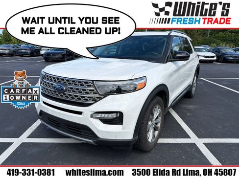 Used 2021 Ford Explorer Limited w/ Equipment Group 301A AWD/4WD image 1