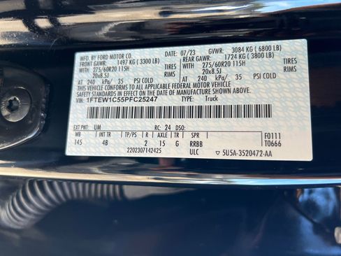 Certified 2023 Ford F150 XLT w/ Equipment Group 302A High image 37