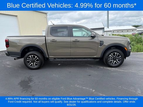 Certified 2025 Ford Ranger Lariat w/ Trailer Tow Package AWD/4WD image 3