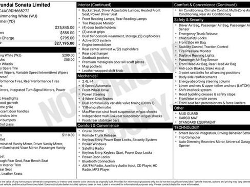 Used 2013 Hyundai Sonata Limited image 10