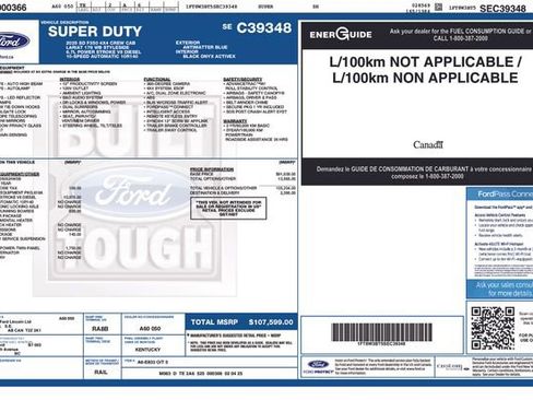Certified 2025 Ford F350 Lariat w/ Camper Package AWD/4WD image 9