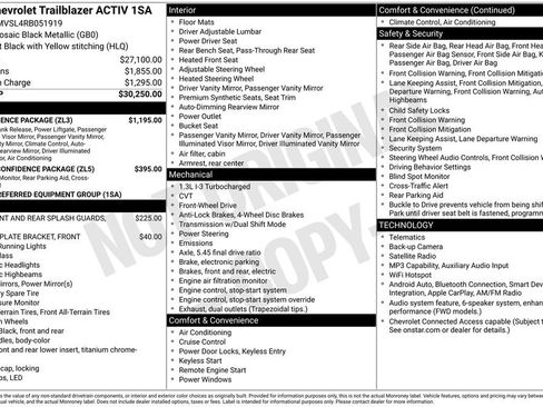 Used 2024 Chevrolet TrailBlazer ACTIV w/ Convenience Package FWD image 17
