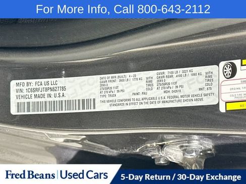 Certified 2023 RAM 1500 Laramie AWD/4WD image 39