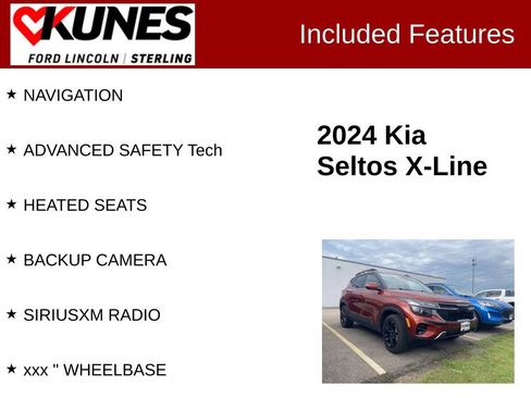 Used 2024 Kia Seltos X-Line AWD/4WD image 2