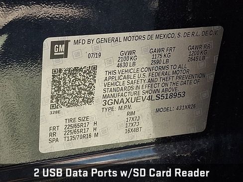 Used 2020 Chevrolet Equinox LT AWD/4WD image 27