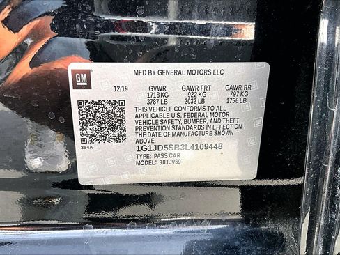 Used 2020 Chevrolet Sonic LT FWD image 31
