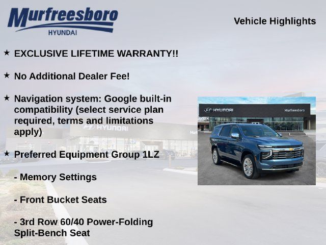 Used 2025 Chevrolet Tahoe Premier AWD/4WD image 5