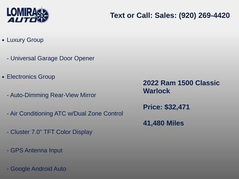 Used 2022 RAM 1500 Warlock AWD/4WD image 11