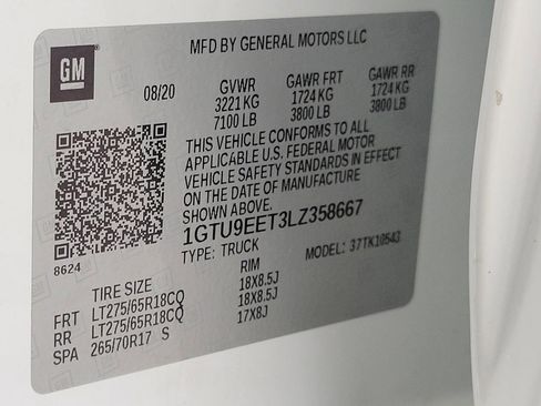 Used 2020 GMC Sierra 1500 AT4 w/ AT4 Premium Package AWD/4WD image 29
