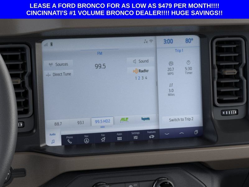 New 2026 Ford Bronco Big Bend w/ Black Diamond Package AWD/4WD image 15