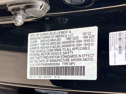 Used 2022 Honda Pilot TrailSport image 33