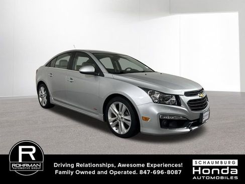 Used 2015 Chevrolet Cruze LTZ w/ Sun, Sound and Sport Package image 1