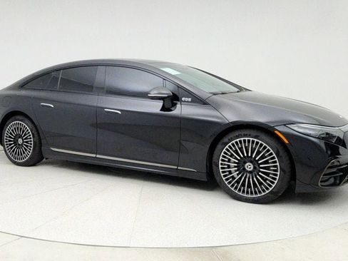 Used 2024 Mercedes-Benz EQS 450+ Sedan w/ AMG Line Exterior Package image 3