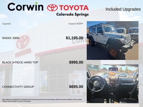 Used 2016 Jeep Wrangler Unlimited Rubicon w/ Connectivity Group image 8